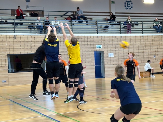 Blau-Gelber Block 